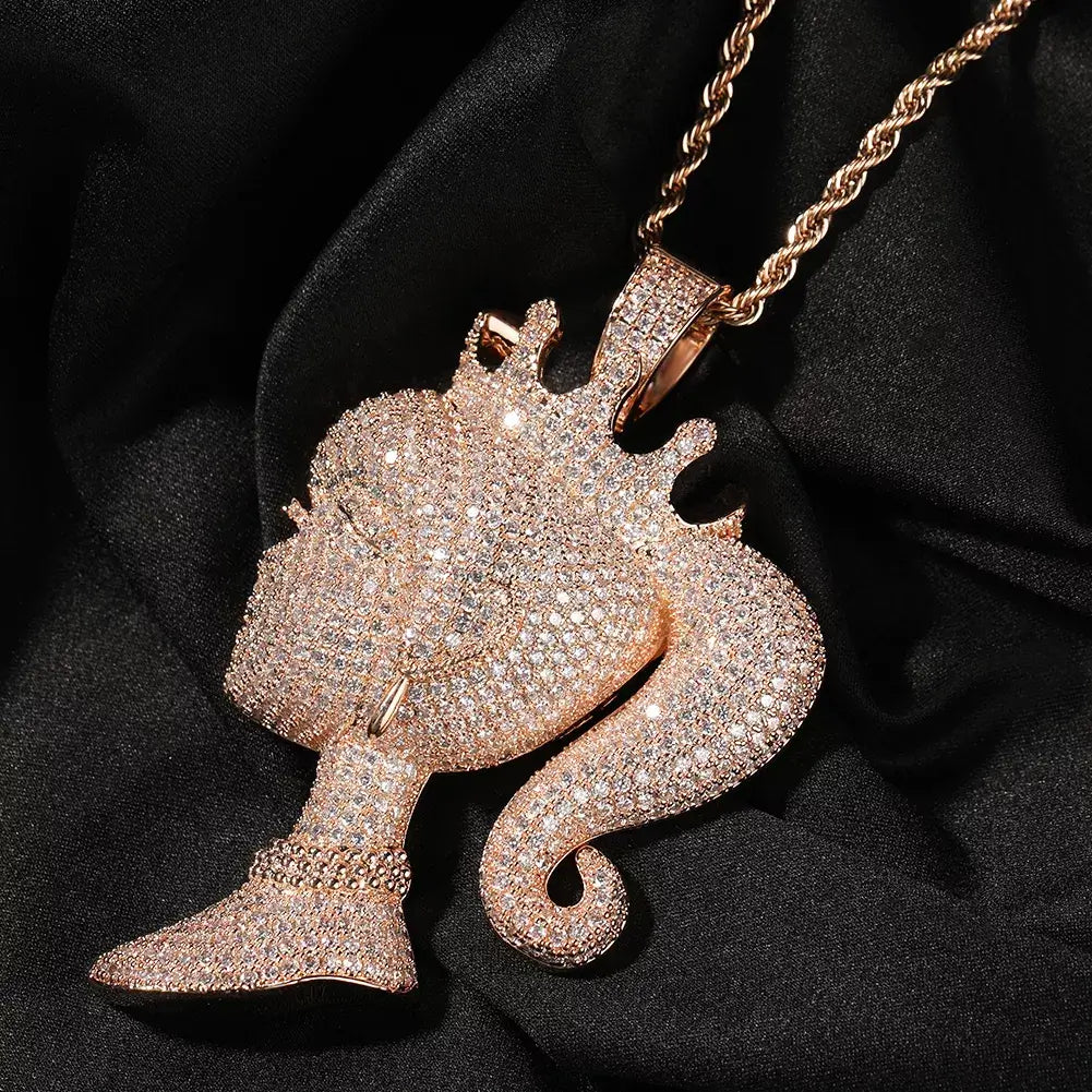 Bling "Queen" Pendant