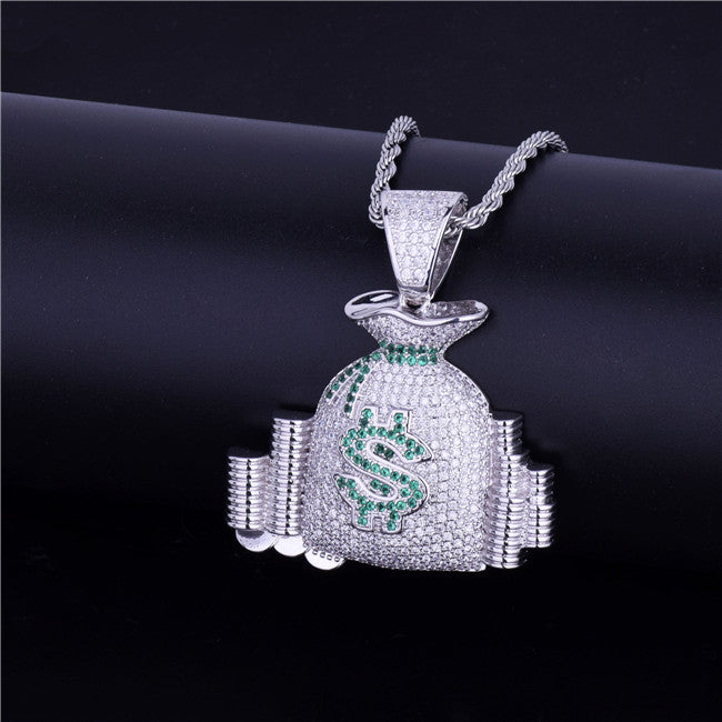 Bling "Money Bag" Pendant