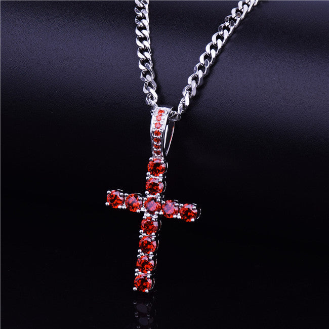Bling "Cross" Pendant XVII