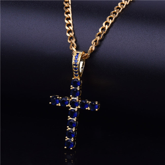 Bling "Cross" Pendant XVII