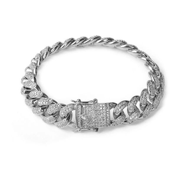 Bling "Miami" Cuban Link Bracelet
