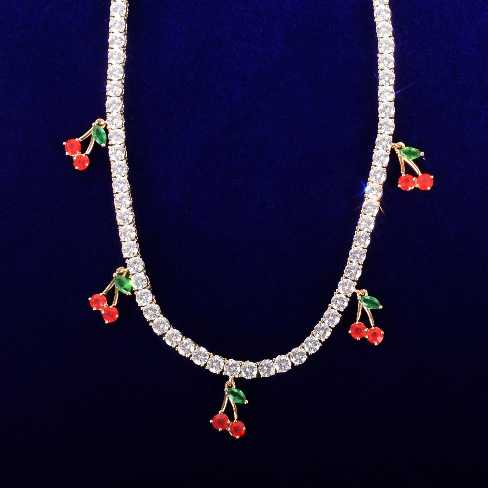Cherry Tennis Chain