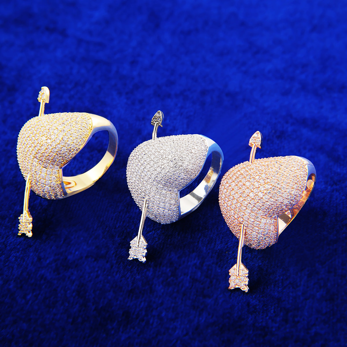 Bling "Cupid Heart" Ring