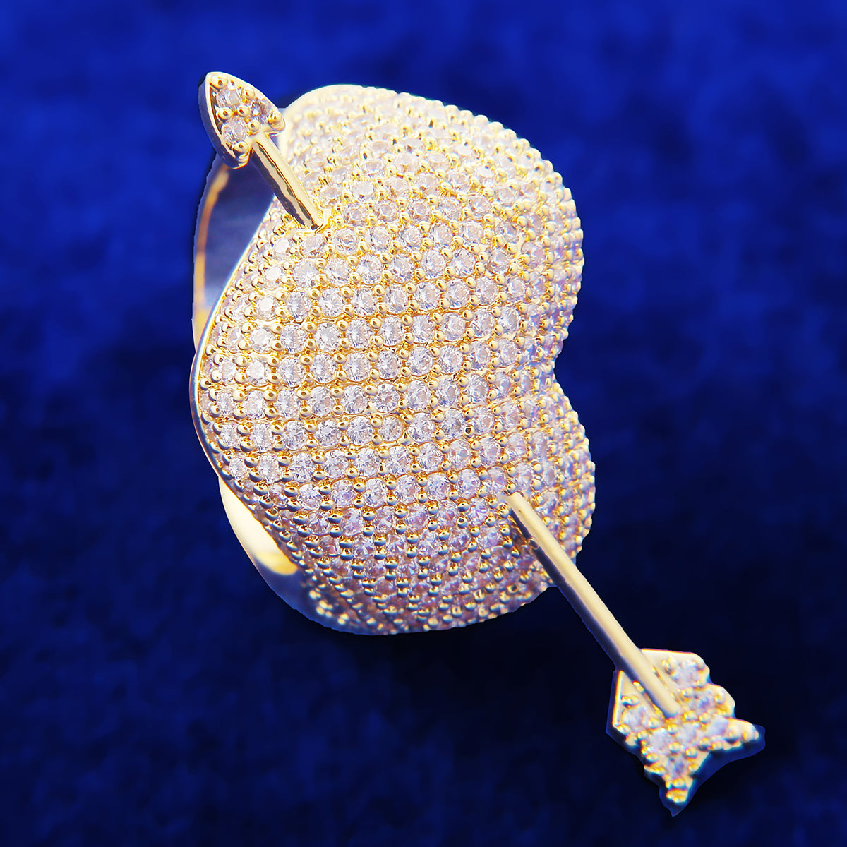 Bling "Cupid Heart" Ring