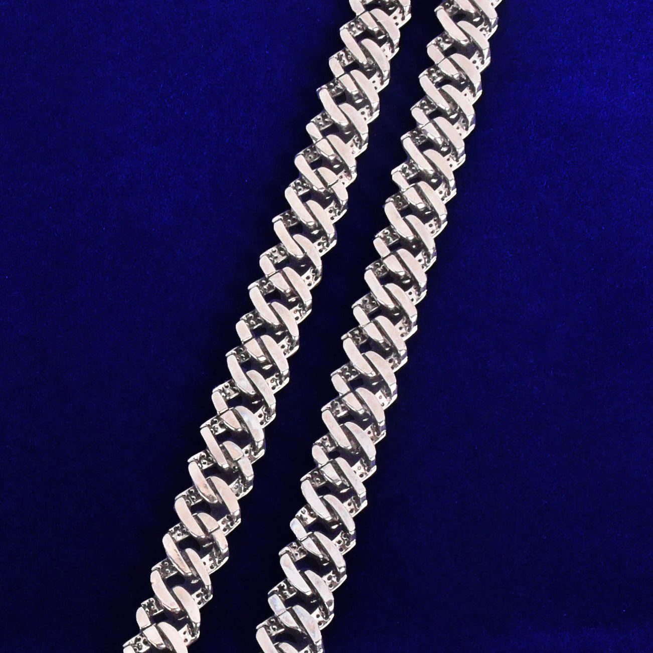 Bling Purple Cuban Chain