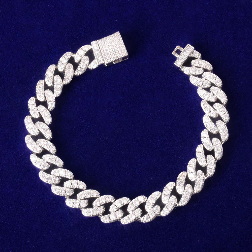 Bling "Miami" Cuban Bracelet 10mm