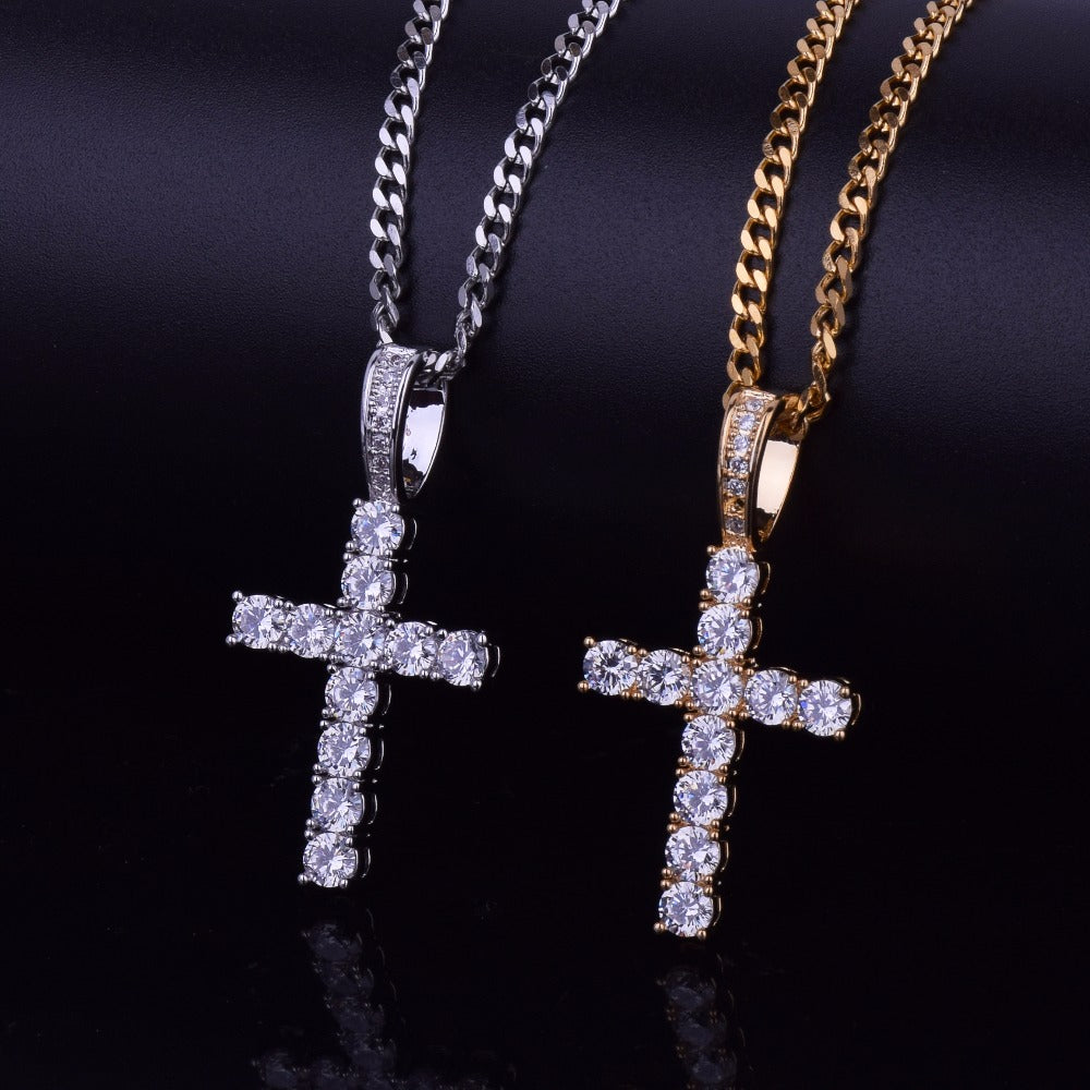 Bling "Cross" Pendant XVII