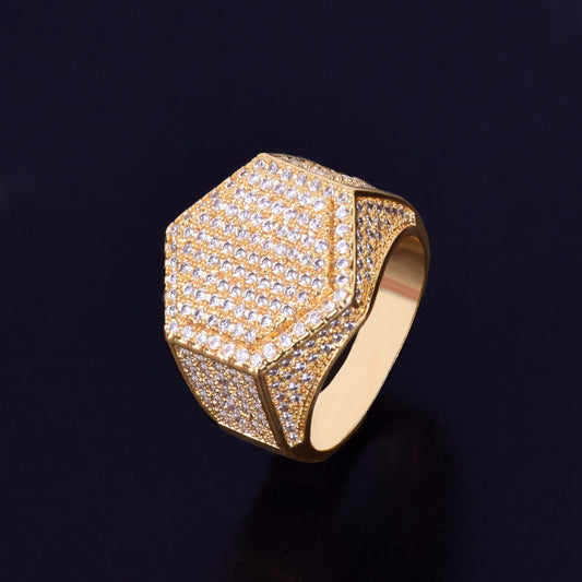 Bling "Hexagon" Ring