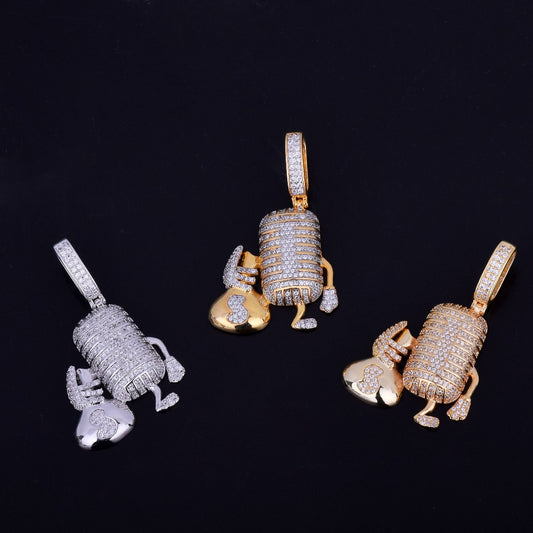 Bling "Rap Money" Pendant