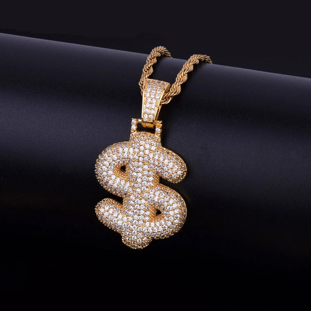 Bling "Foxx" Symbols Pendant