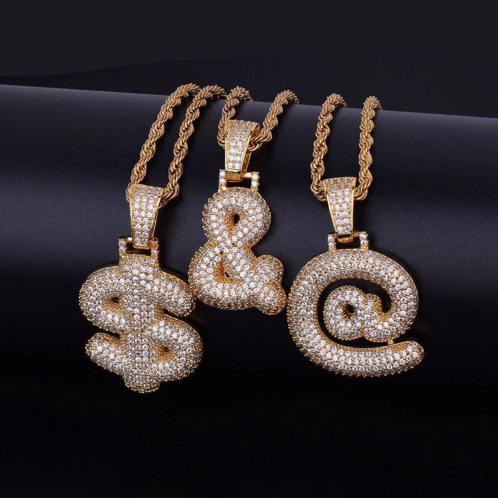 Bling "Foxx" Symbols Pendant