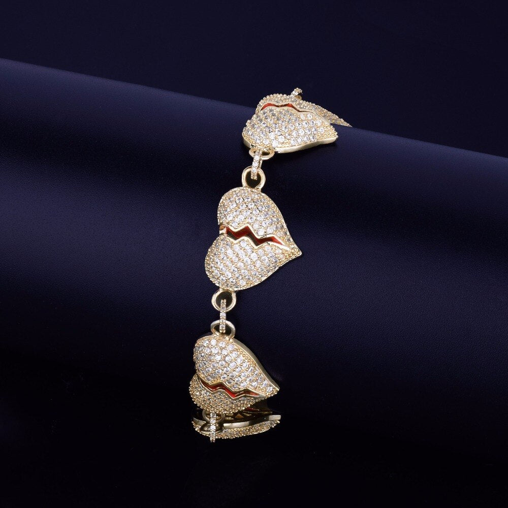 Bling "Heartbreaker" Bracelet