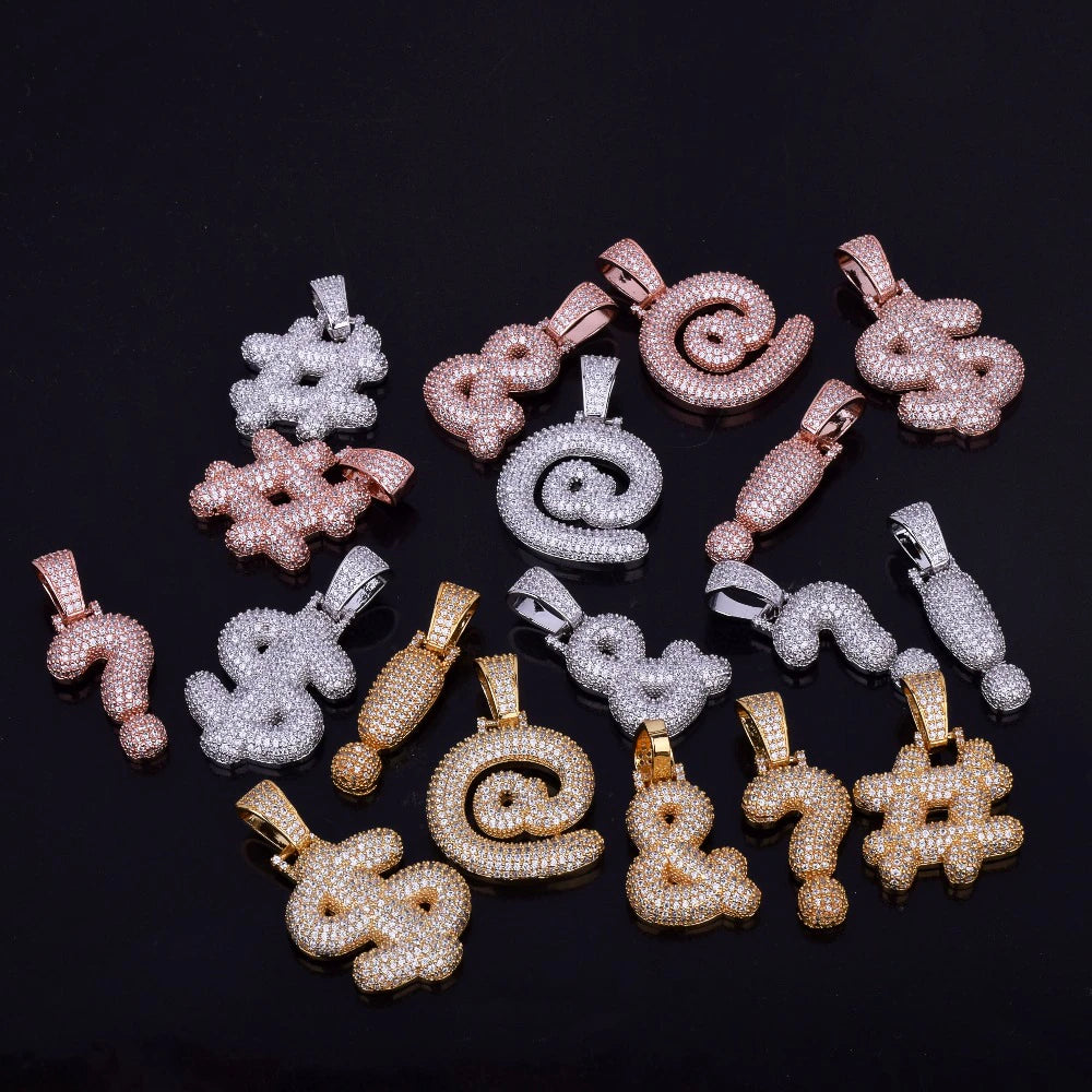 Bling "Foxx" Symbols Pendant