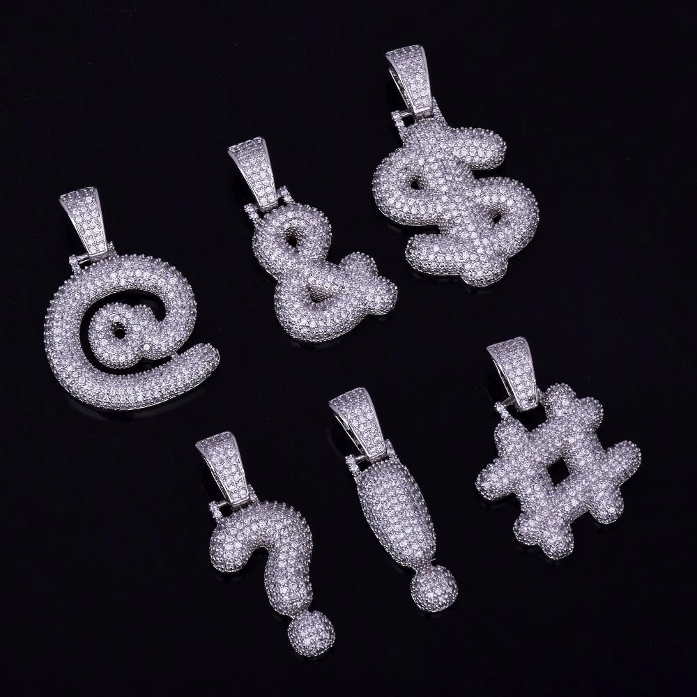 Bling "Foxx" Symbols Pendant