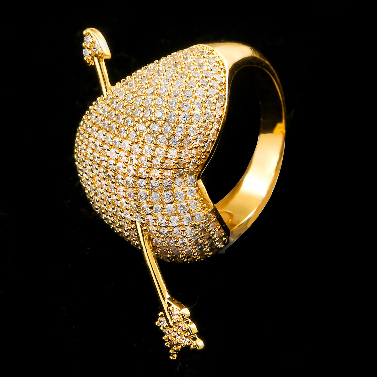 Bling "Cupid Heart" Ring