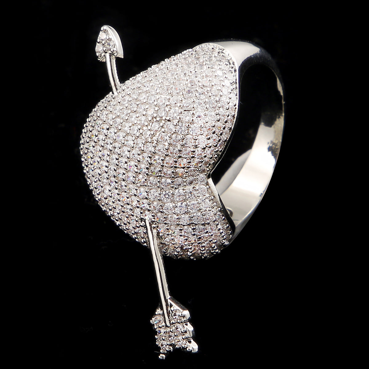 Bling "Cupid Heart" Ring