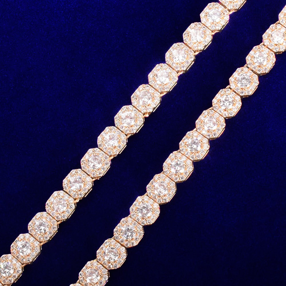 Clustered Tennis Chain
