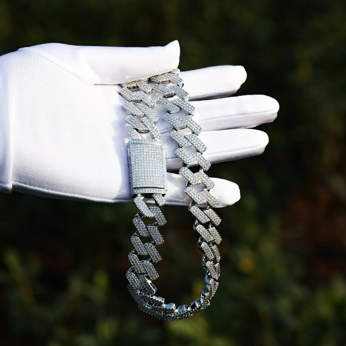 Bling "Straight Edge" Cuban Chain 20mm