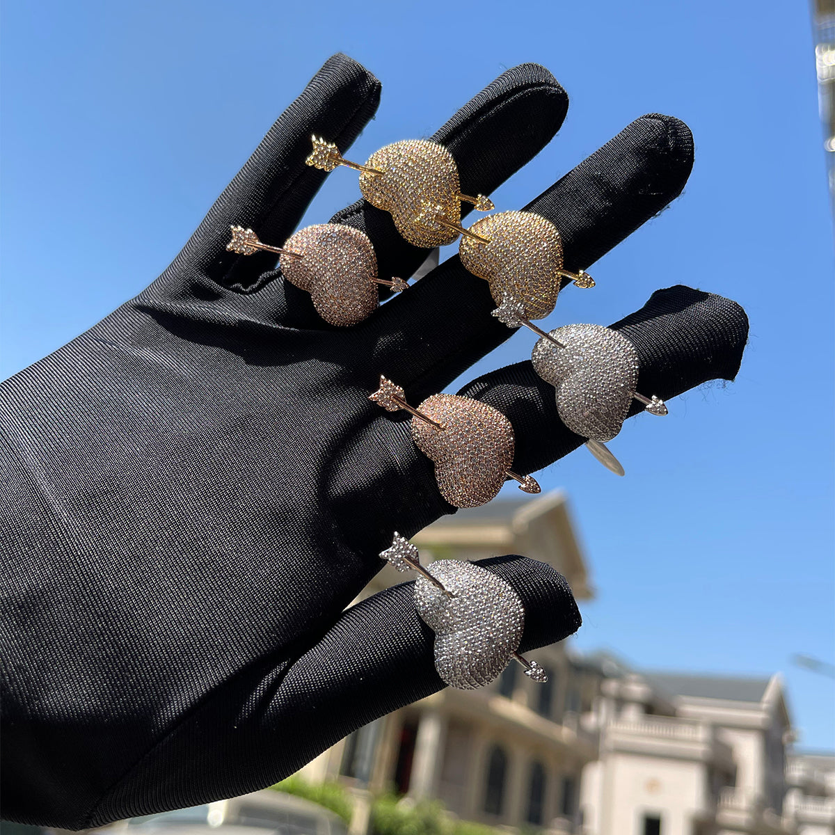 Bling "Cupid Heart" Ring