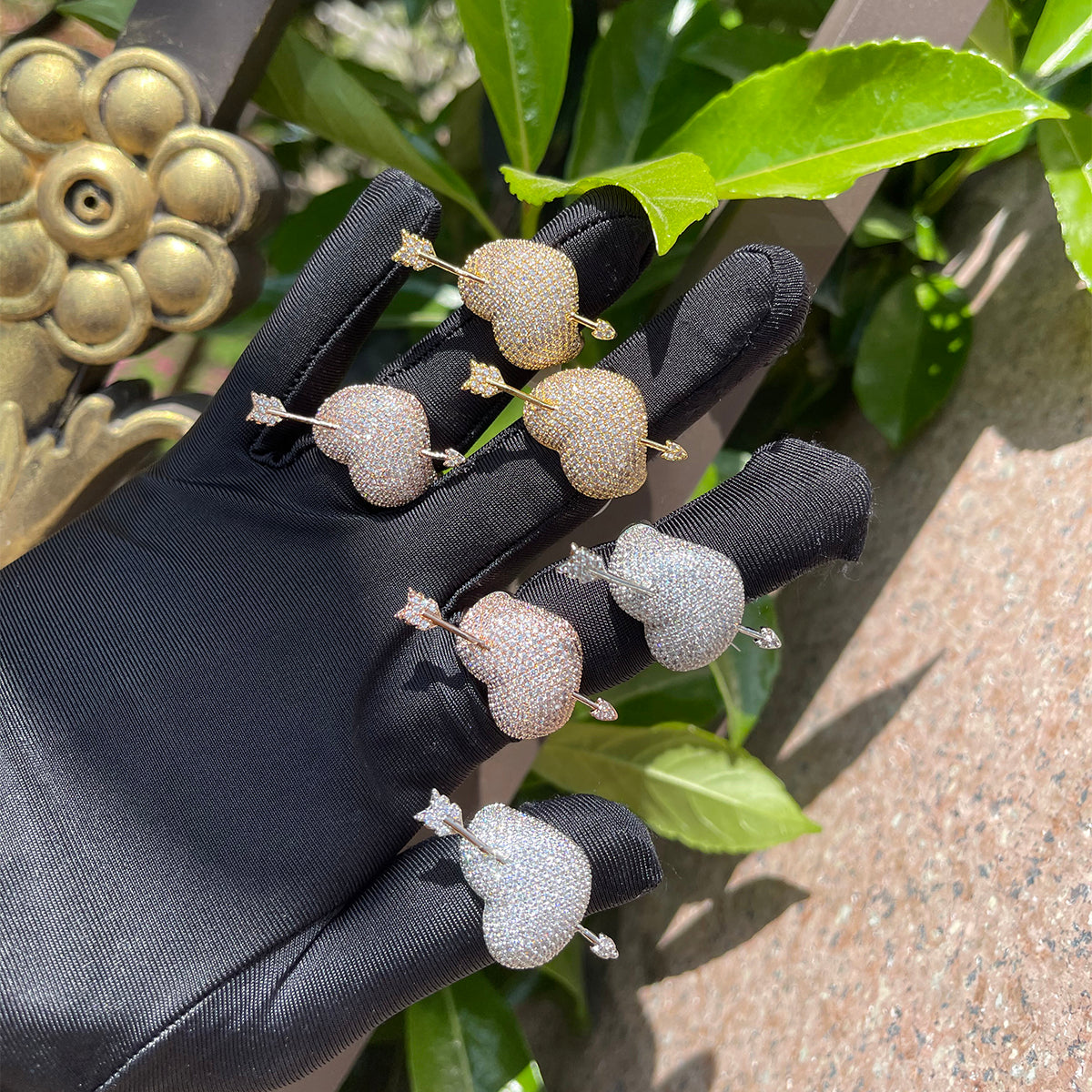 Bling "Cupid Heart" Ring