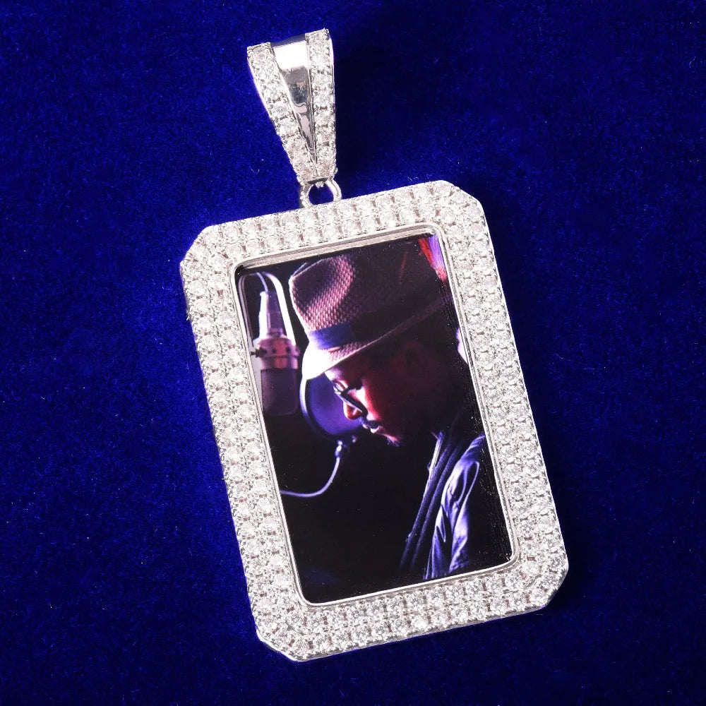 Bling "Plaquette" Custom Photo