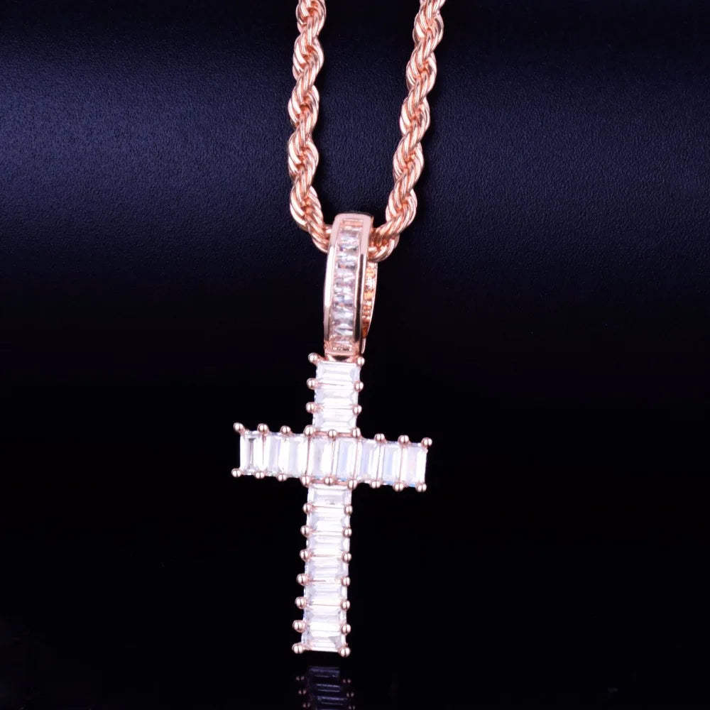 Bling "Cross X" Pendant