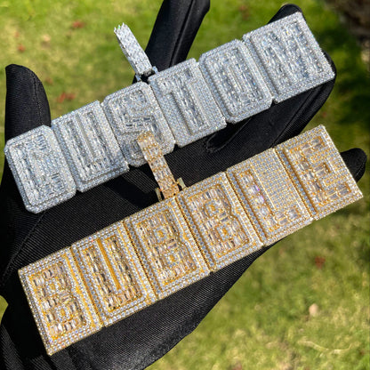 Bling "Baguettes" Custom Pendant II