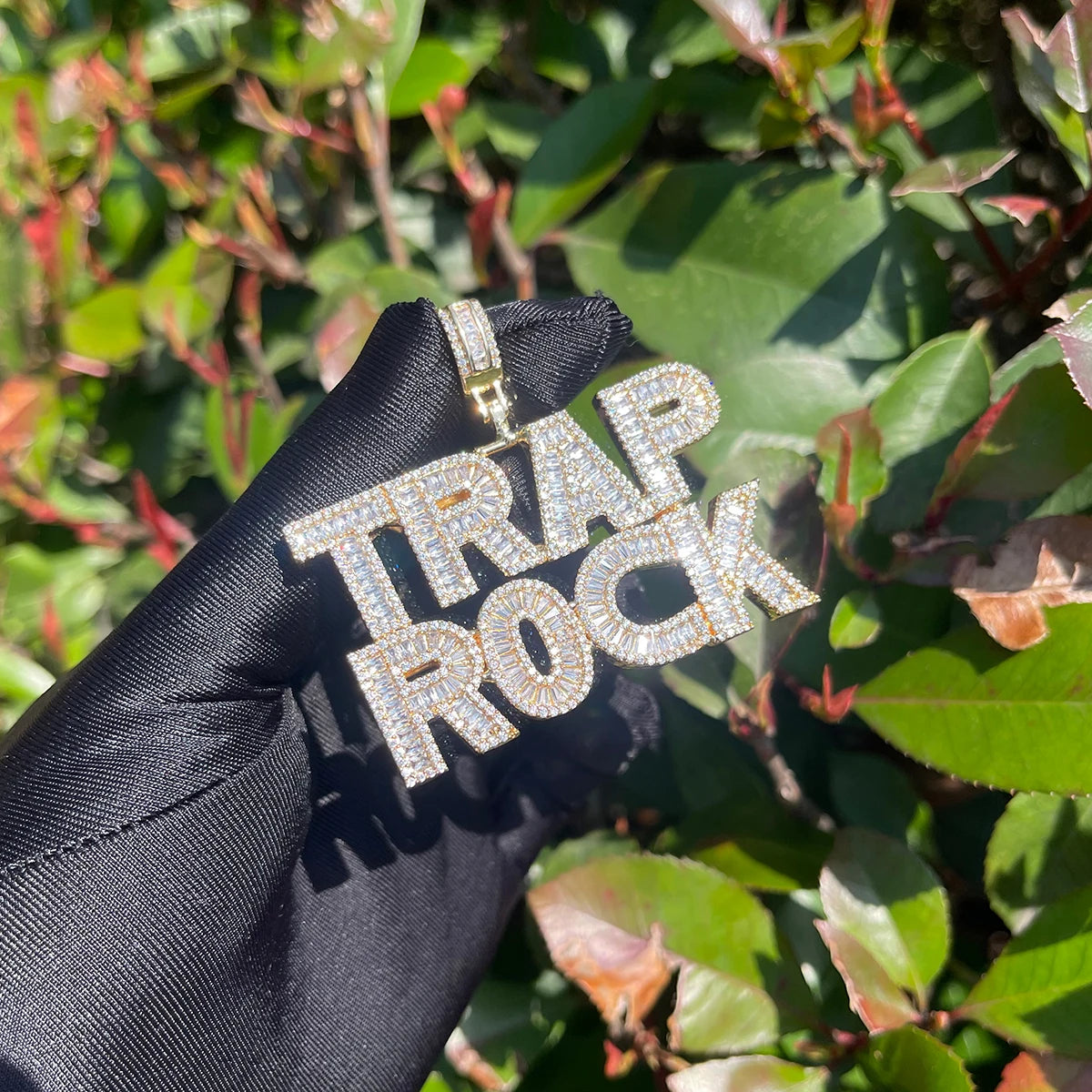 Bling "Trap Rock" Custom Pendant