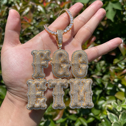 Bling "Out The Mud" Custom Pendant