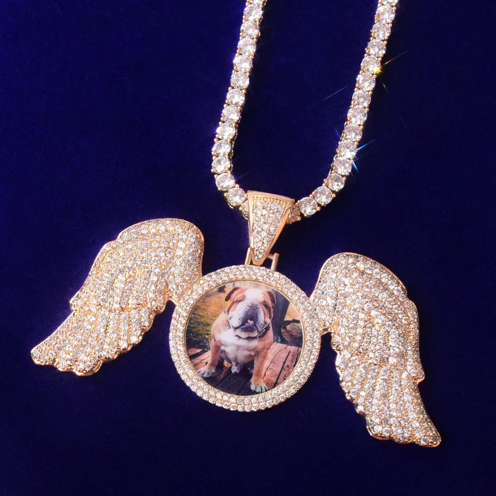 Bling "Angel" Custom Photo