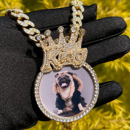 Bling "King" Custom Photo