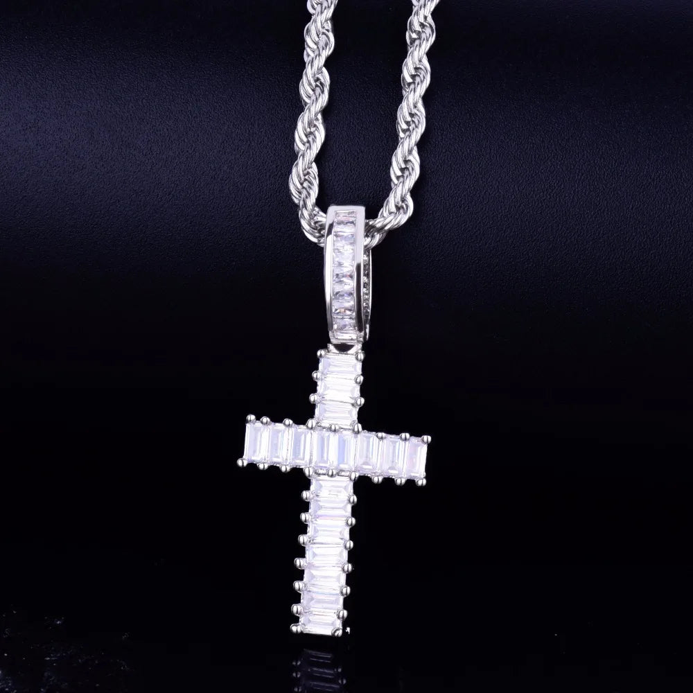 Bling "Cross X" Pendant