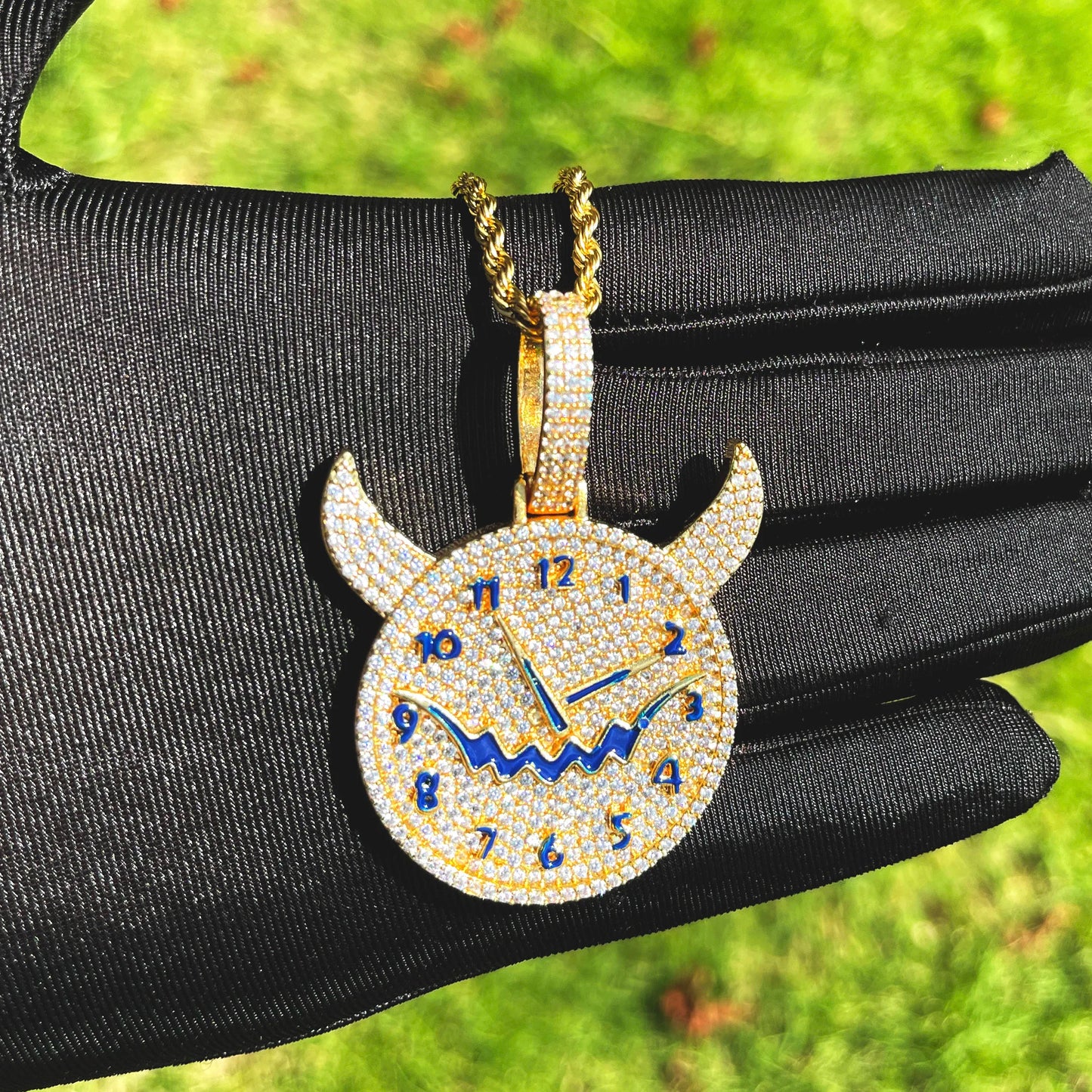 Bling "Demon Time" Pendant