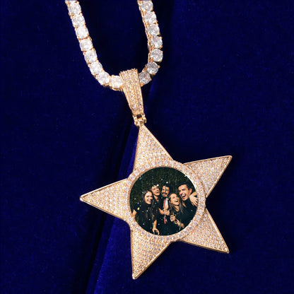 Bling "Star" Custom Photo