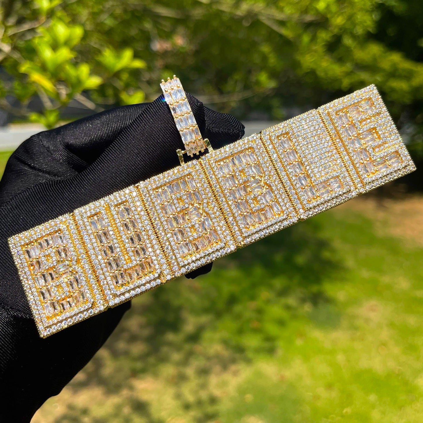 Bling "Baguettes" Custom Pendant II