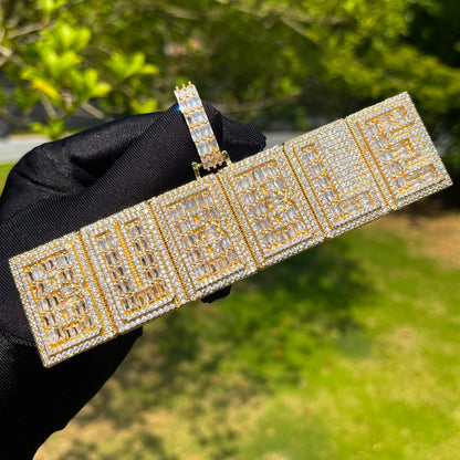 Bling "Baguettes" Custom Pendant II