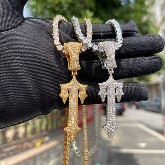 Bling "Trapstar" Pendant