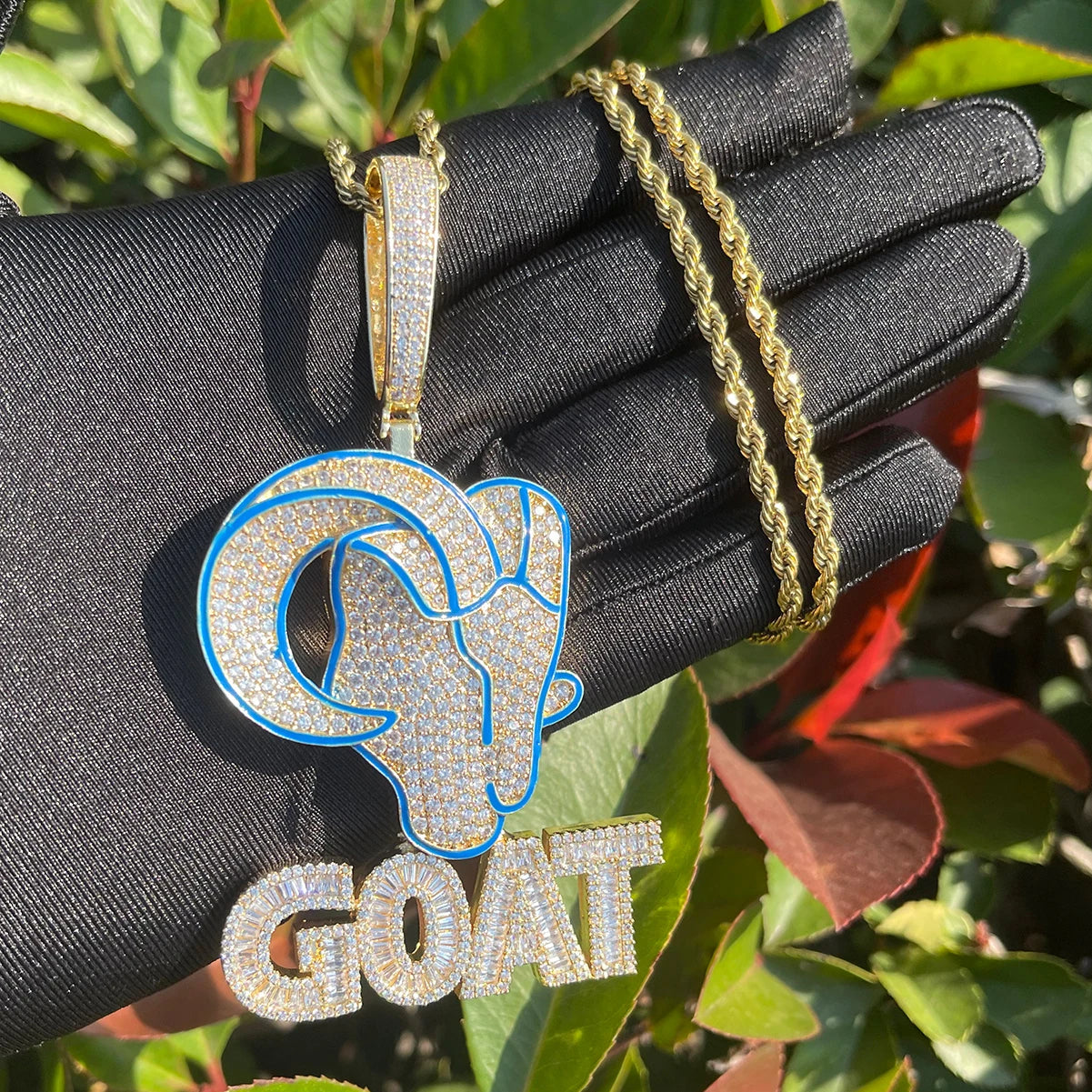 Bling "GOAT" Pendant IV