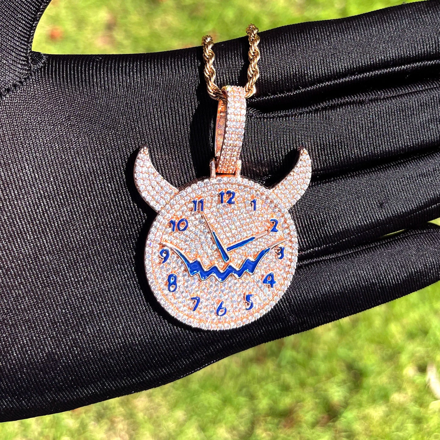 Bling "Demon Time" Pendant