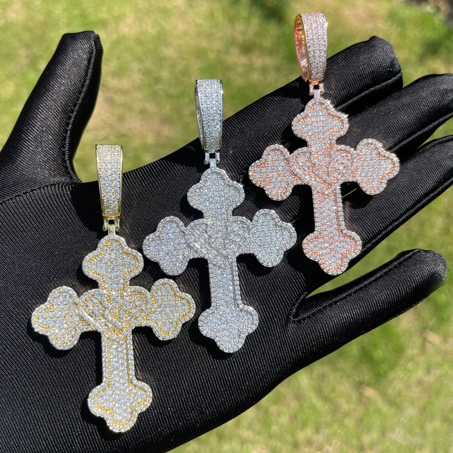 Bling "Cross" Pendant XX