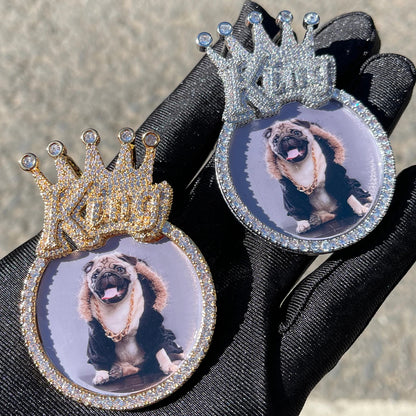 Bling "King" Custom Photo