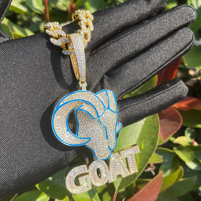 Bling "GOAT" Pendant IV