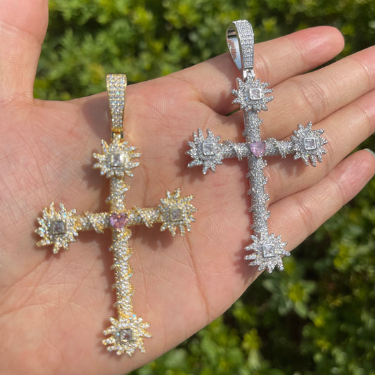 Bling "Cross" Pendant XIX