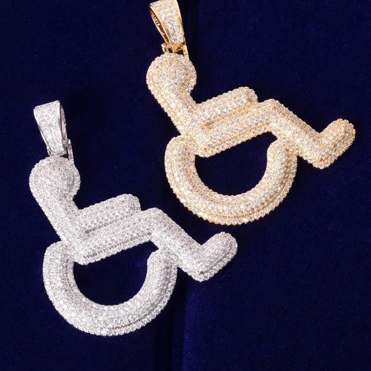 Bling "Handicap" Pendant