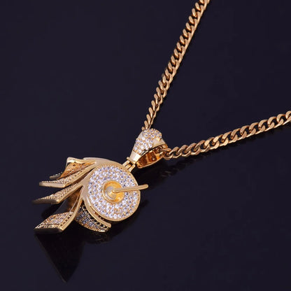 Bling "Money Roll" Pendant