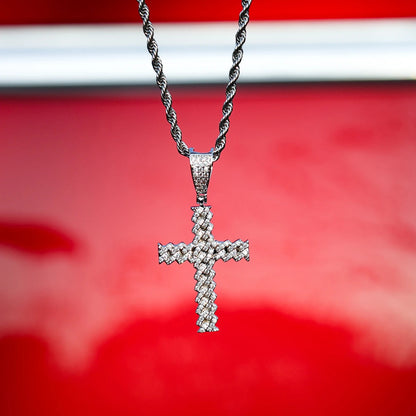 Bling "Cuban Cross" Pendant