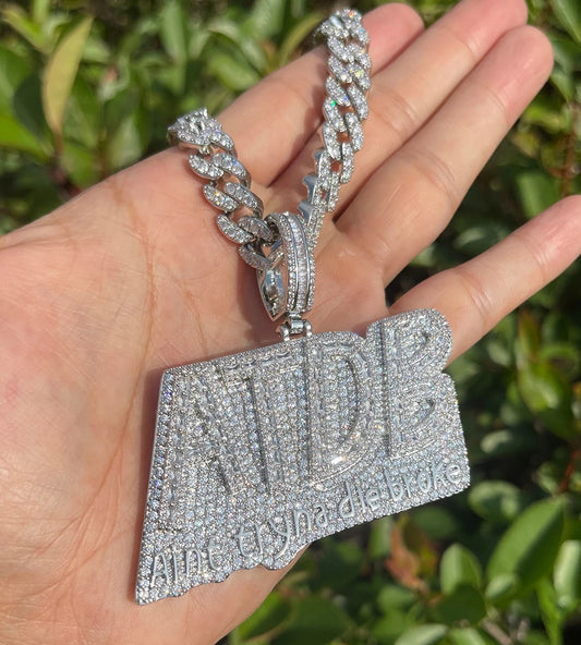 Bling "ATDB" Pendant