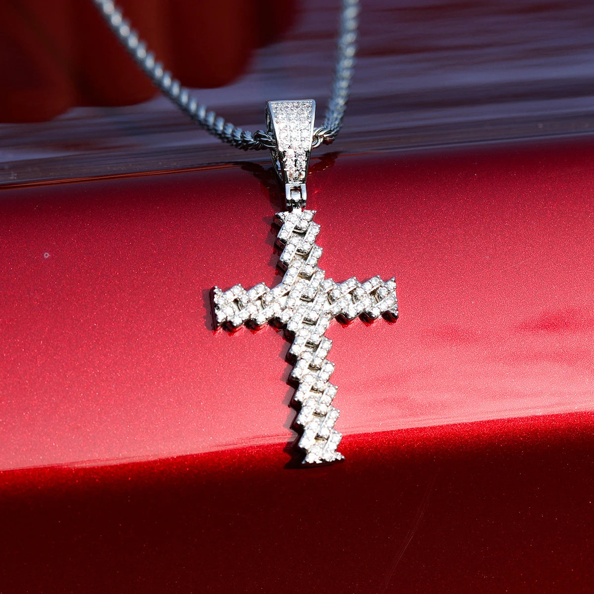 Bling "Cuban Cross" Pendant