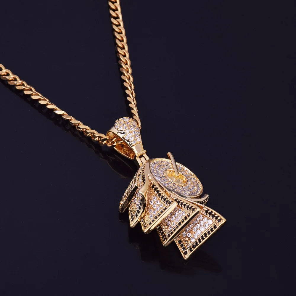 Bling "Money Roll" Pendant