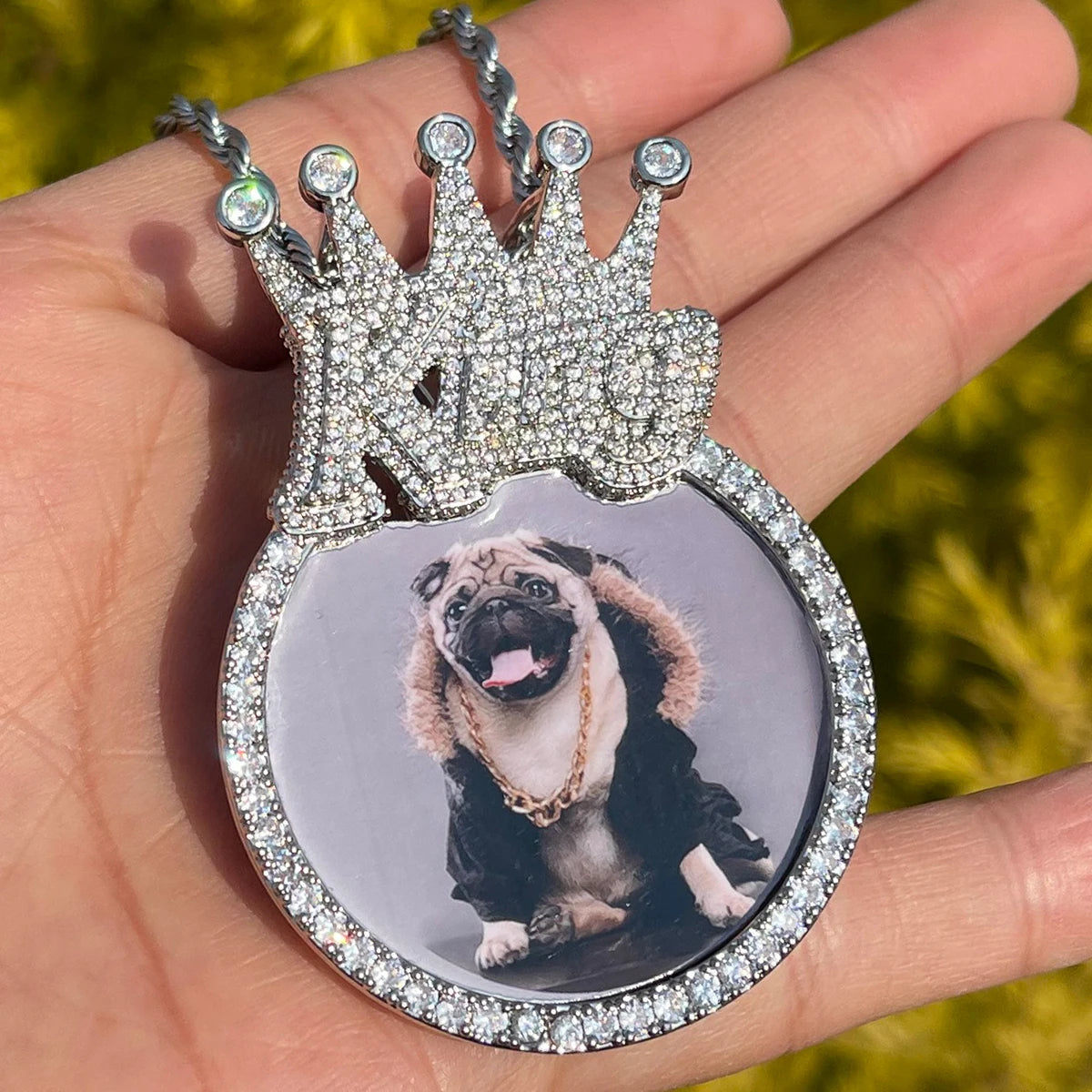 Bling "King" Custom Photo